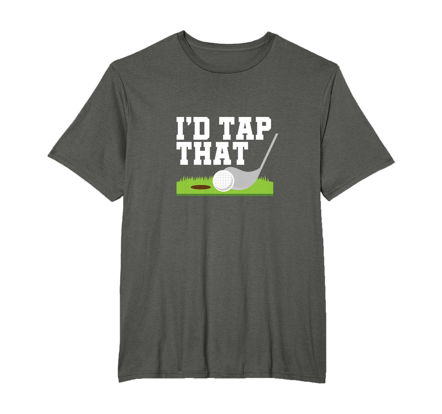 Id Tap That Golfer Golf Club Golf Ball T-Shirt - Custom Art Print Unisex - T-Shirt, Sweatshirt, Hoodie