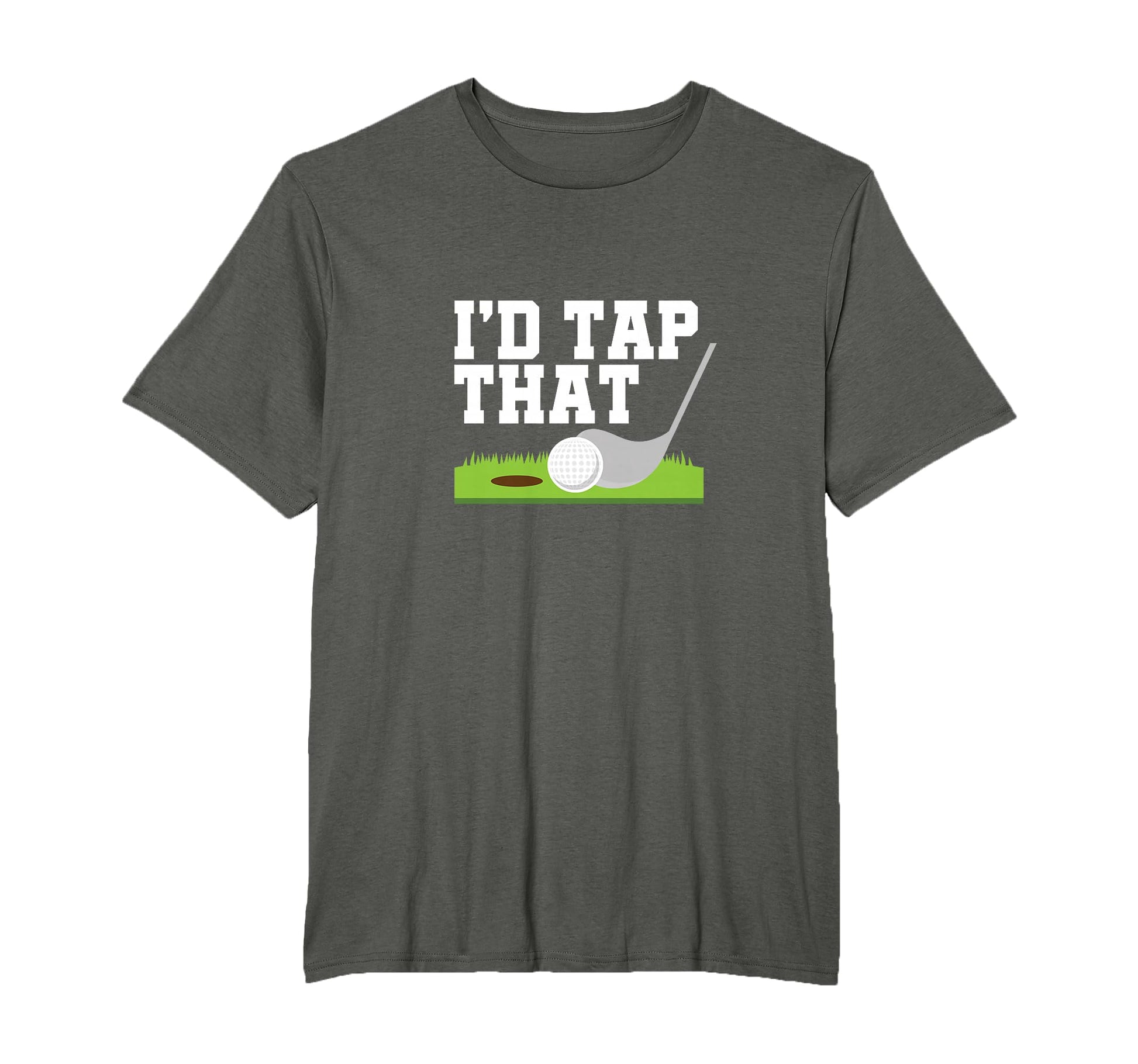 Id Tap That Golfer Golf Club Golf Ball T-Shirt - Custom Art Print Unisex - T-Shirt, Sweatshirt, Hoodie