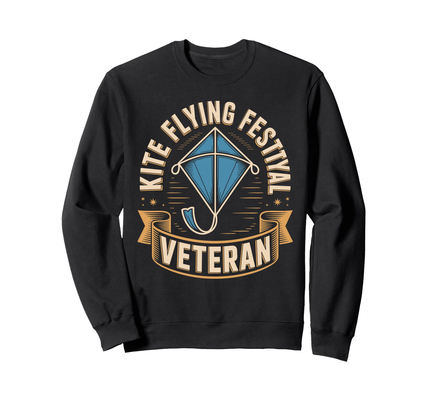 Kite Flying Festival Veteran Sweatshirt - Casual Everyday Wear Men Women - T-Shirt, Sweatshirt, Hoodie