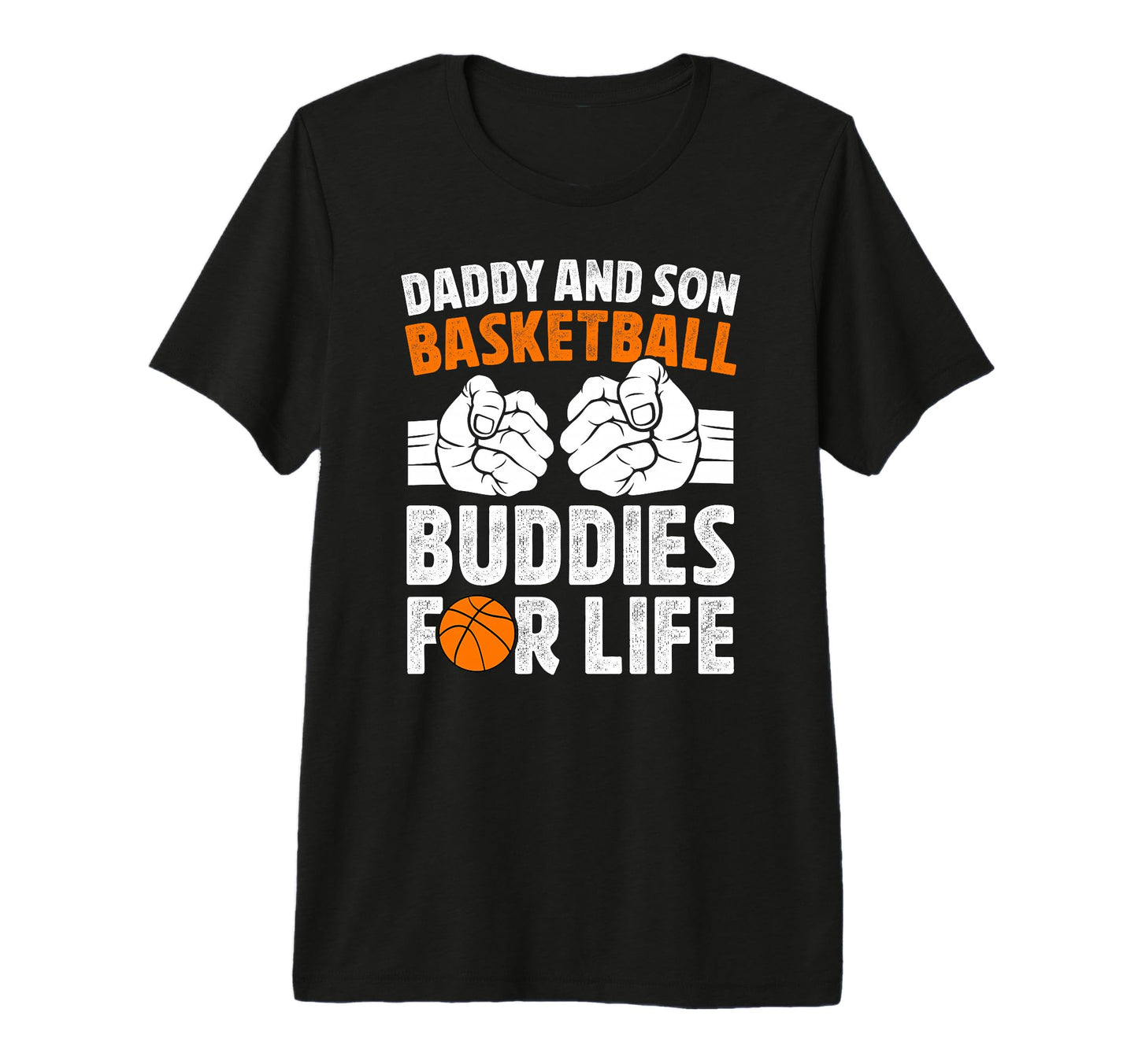 Mens Daddy And Son Basketball Dad T-Shirt - Minimalist Print Unisex - T-Shirt, Sweatshirt, Hoodie