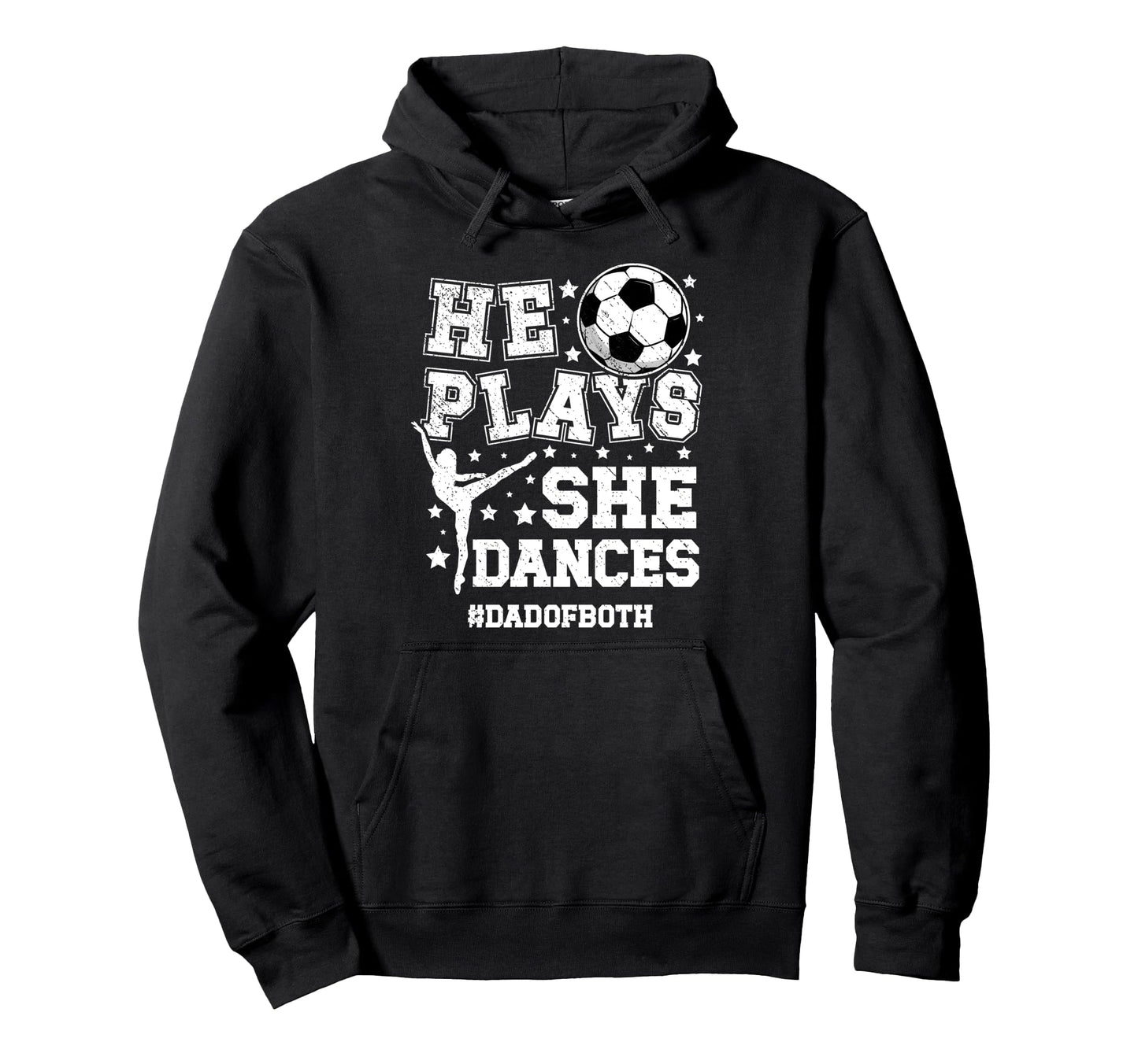 Dad Both Dance And Soccer Dad Dancing And Hoodie - Unique Graphic Unisex - T-Shirt, Sweatshirt, Hoodie