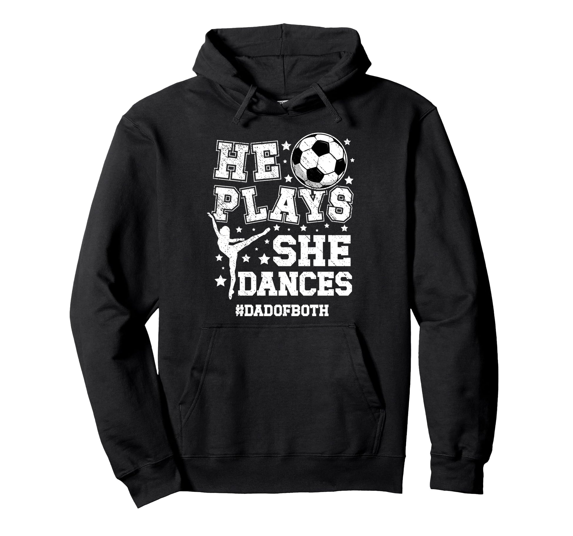 Dad Both Dance And Soccer Dad Dancing And Hoodie - Unique Graphic Unisex - T-Shirt, Sweatshirt, Hoodie
