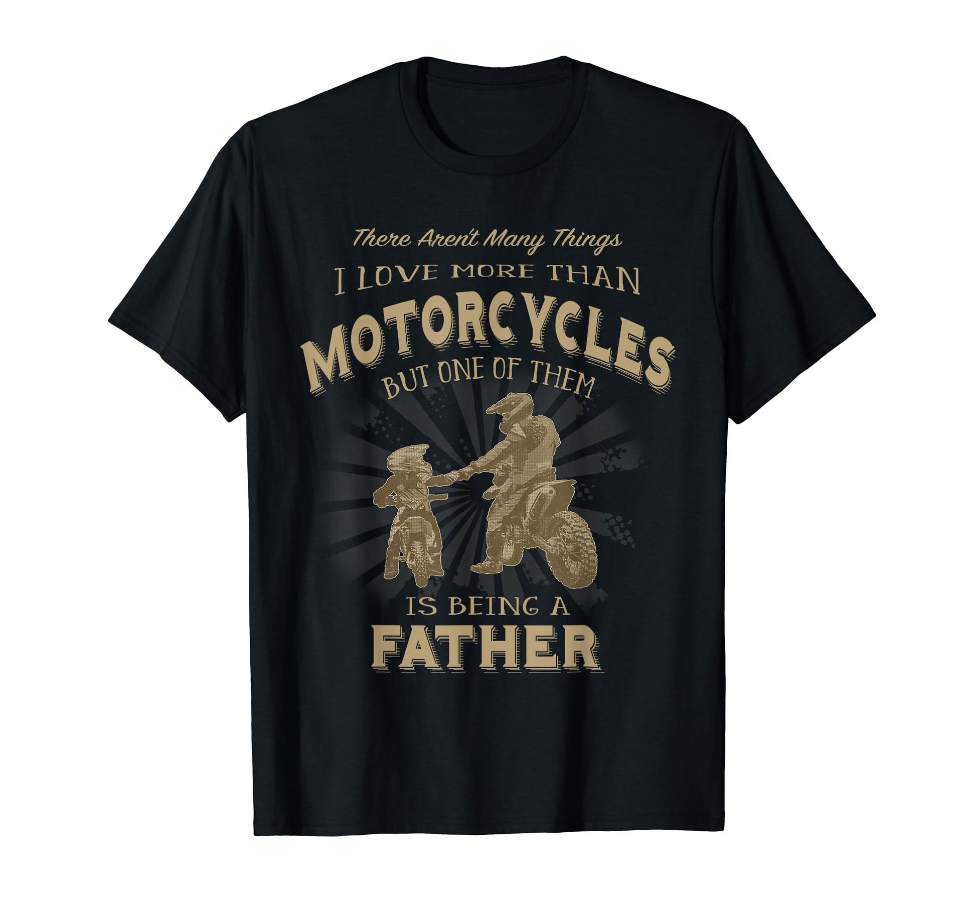 Motocross Father Like Son Being Dirt T-Shirt - Minimalist Print Unisex - T-Shirt, Sweatshirt, Hoodie