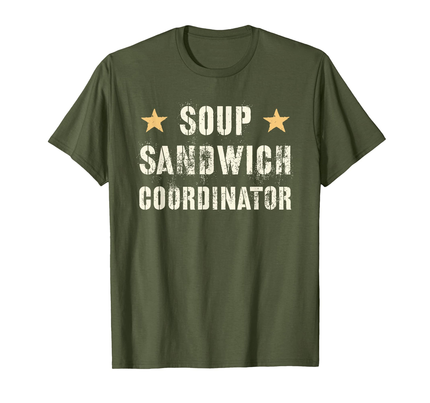 Grumpy Old Soup Sandwich Coordinator T-Shirt - Fun Novelty Design Unisex - T-Shirt, Sweatshirt, Hoodie