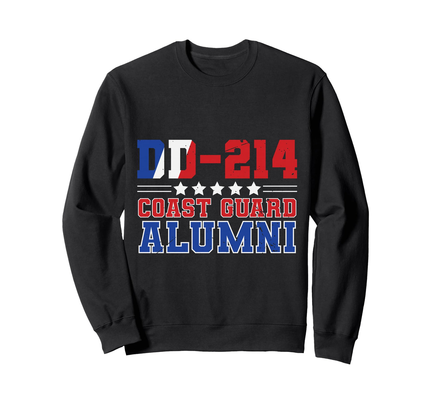 Dd 214 Alumni Veteran Coast Guard Sweatshirt - Unique Graphic for Adults - T-Shirt, Sweatshirt, Hoodie