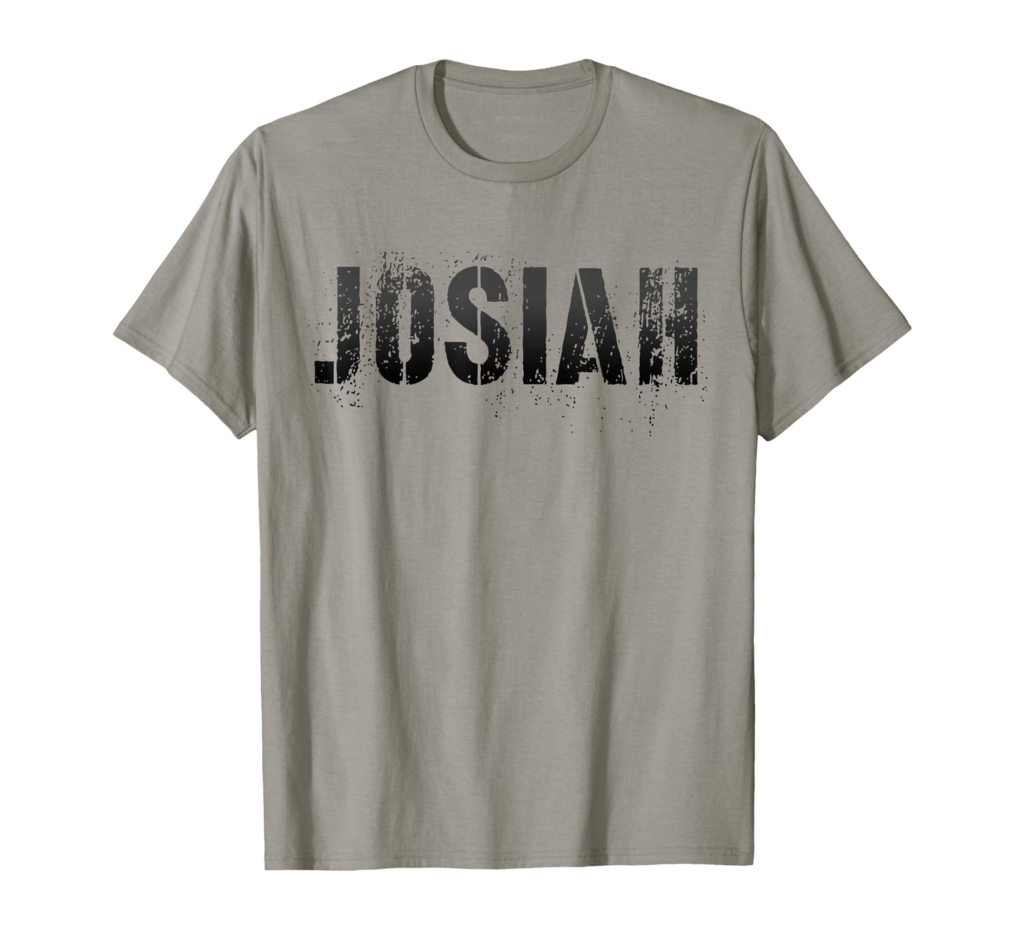 First Name Josiah Military T-Shirt - Minimalist Print Men Women - T-Shirt, Sweatshirt, Hoodie