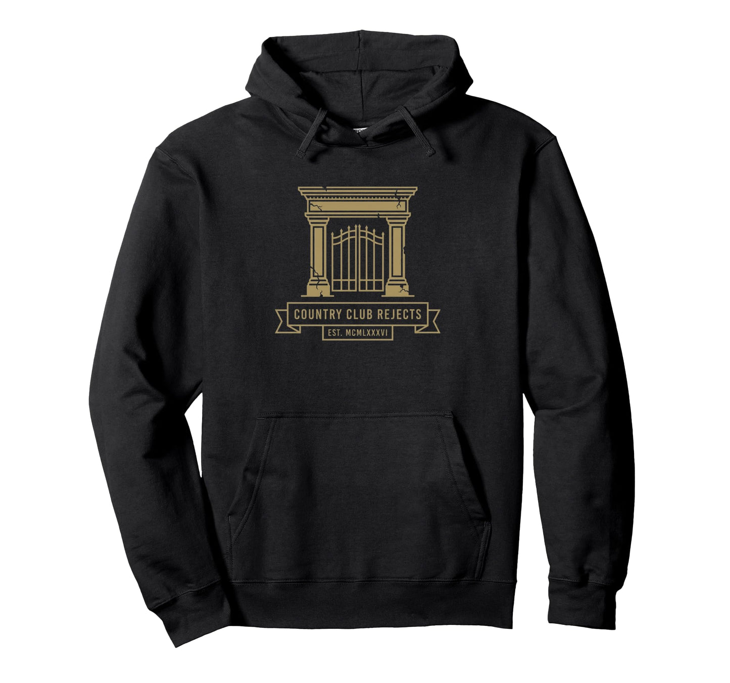 Country Club Rejects Funny Golf Lover Hoodie - Graphic Print for Adults - T-Shirt, Sweatshirt, Hoodie