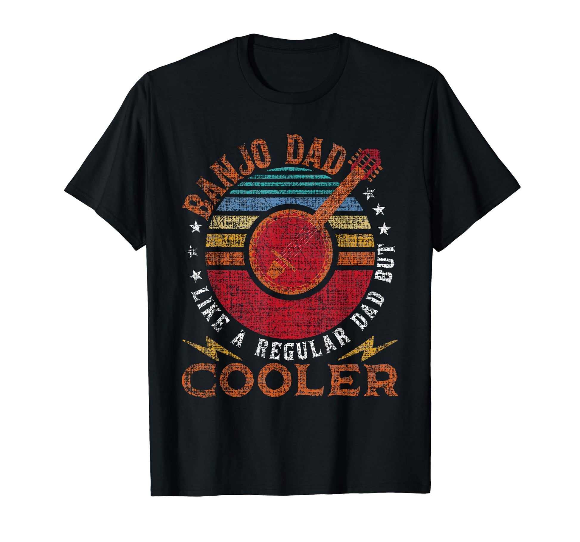 Banjo Dad Like Regular Dad But T-Shirt - Aesthetic Graphic Men Women - T-Shirt, Sweatshirt, Hoodie