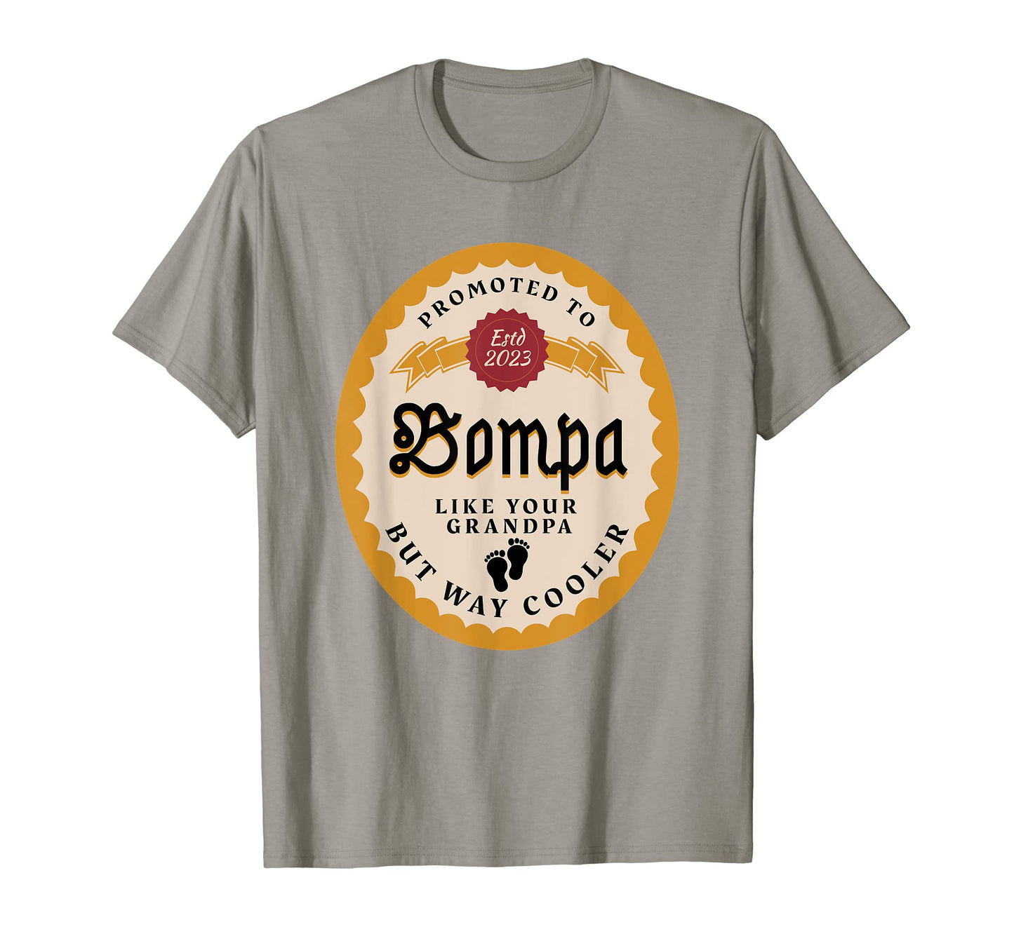 Mens New Grandpa Called Bompa Promoted To T-Shirt - Graphic Print Unisex - T-Shirt, Sweatshirt, Hoodie