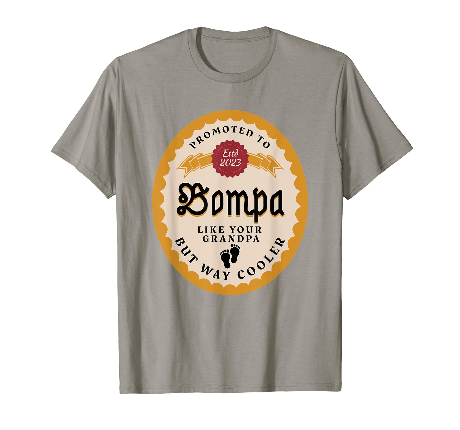 Mens New Grandpa Called Bompa Promoted To T-Shirt - Graphic Print Unisex - T-Shirt, Sweatshirt, Hoodie