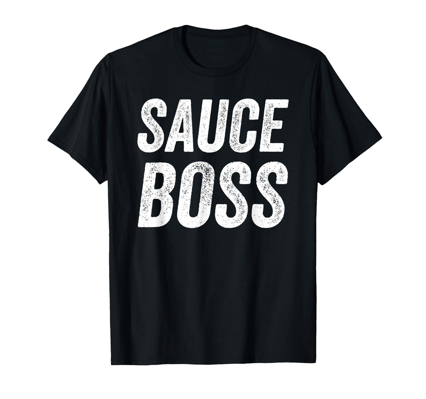 Sauce Boss Chef Bbq Cook Food T-Shirt - Aesthetic Graphic for Adults - T-Shirt, Sweatshirt, Hoodie