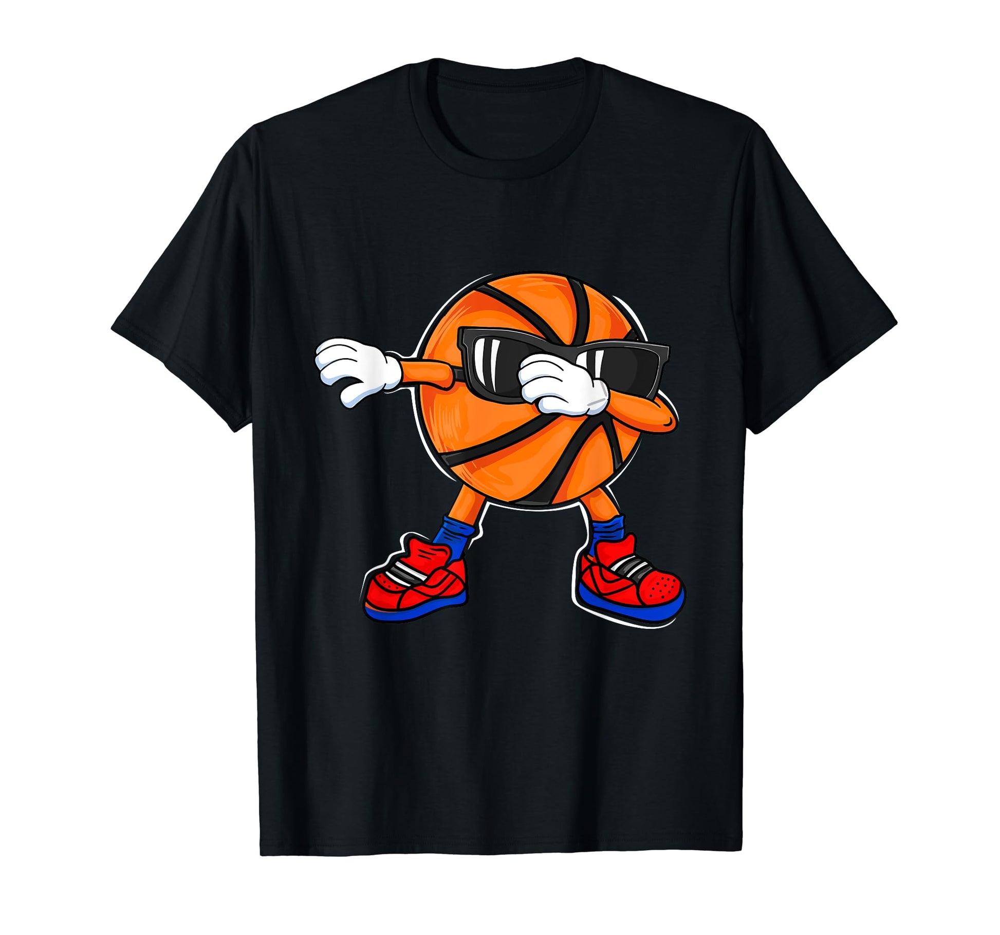Dabbing Basketball Funny Mom Dad T-Shirt - Novelty Apparel Men Women - T-Shirt, Sweatshirt, Hoodie