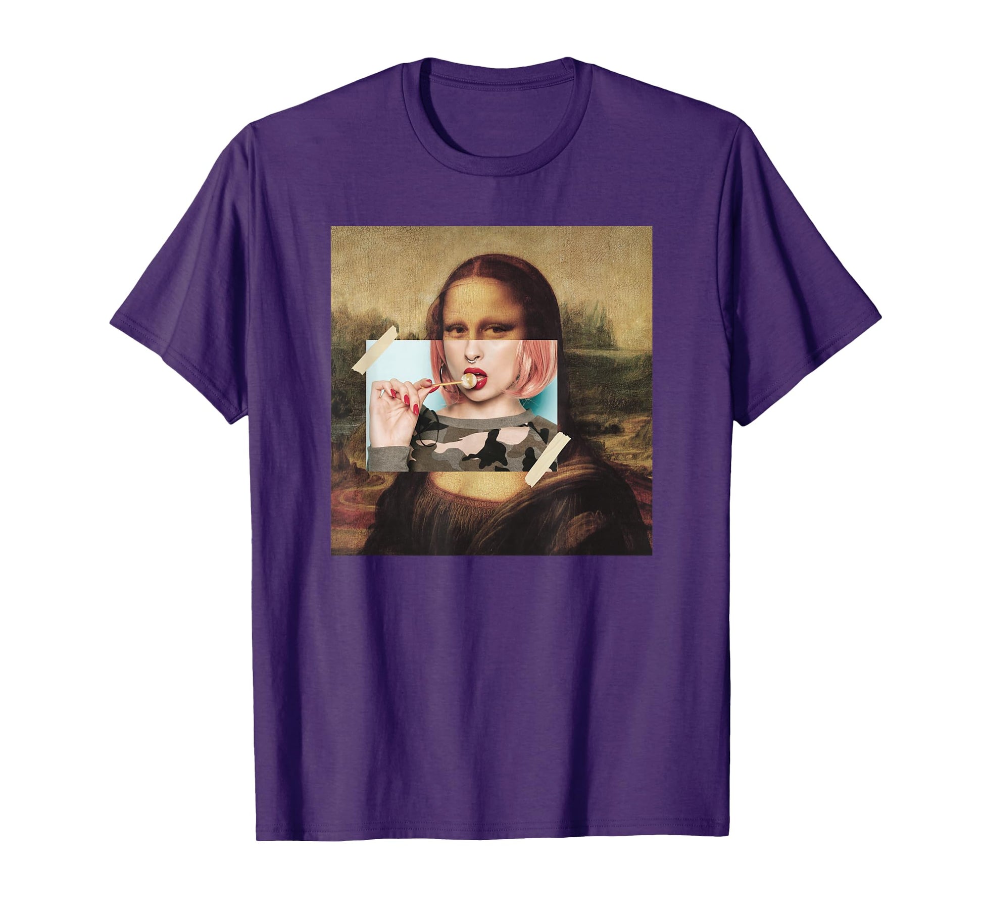 Aesthetic La Gioconda Mona Lisa E Pop T-Shirt - Trendy Graphic Unisex - T-Shirt, Sweatshirt, Hoodie