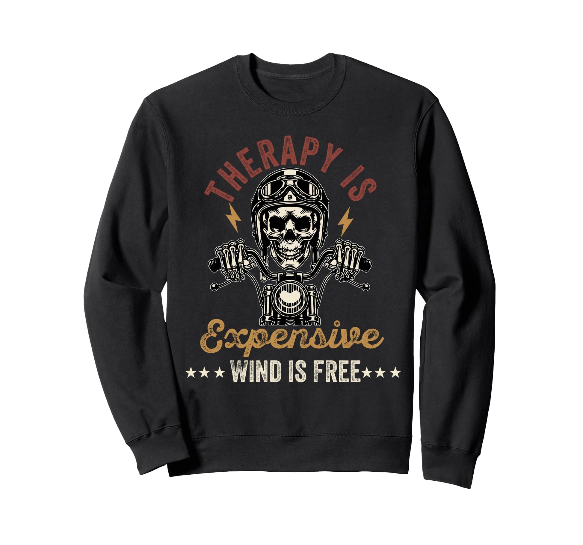 Therapy Is Expensive Wind Is Free Sweatshirt - Unique Graphic for Adults - T-Shirt, Sweatshirt, Hoodie