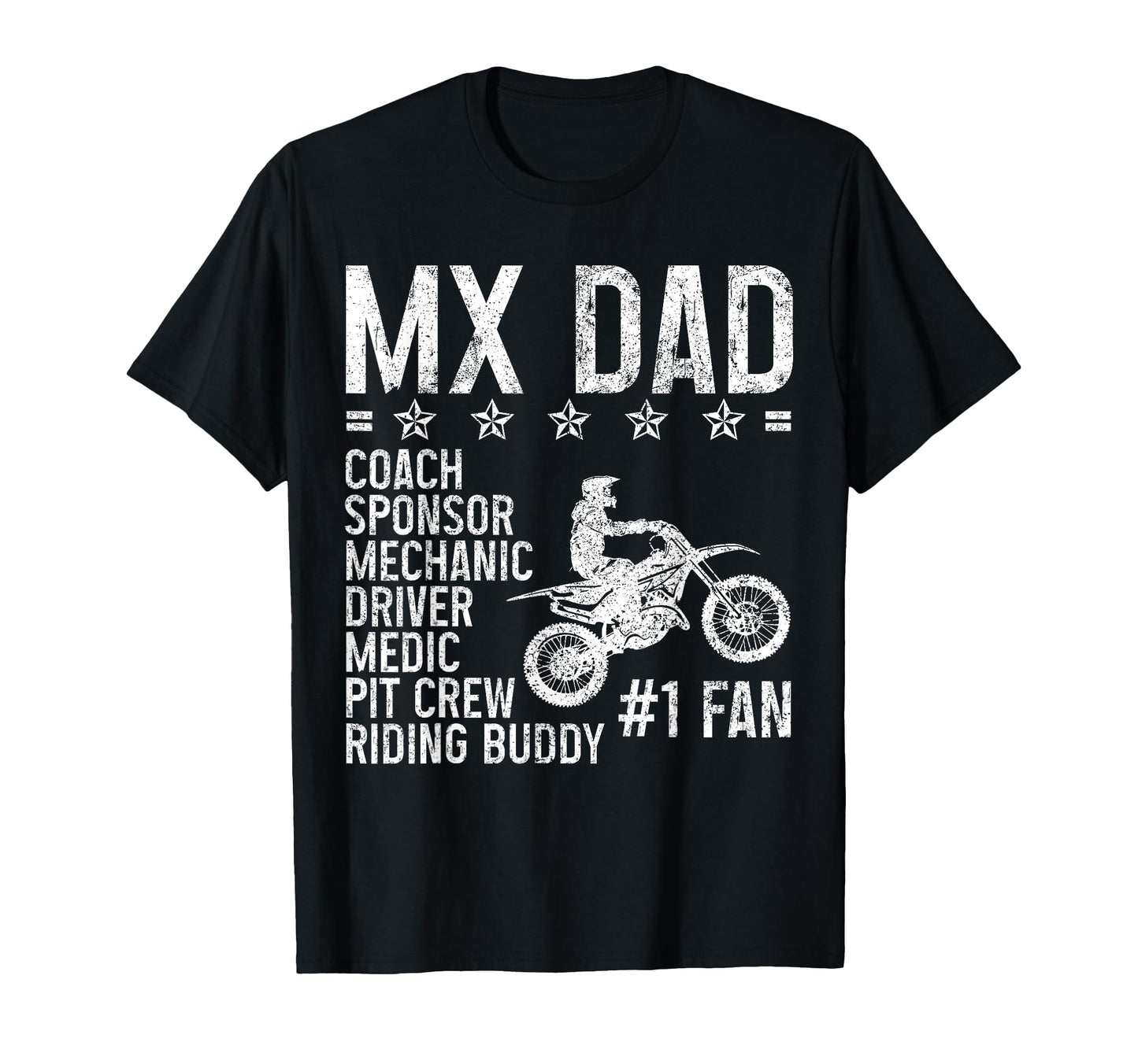 Motocross Dad Dirt Bike Mx Enduro T-Shirt - Aesthetic Graphic for Adults - T-Shirt, Sweatshirt, Hoodie