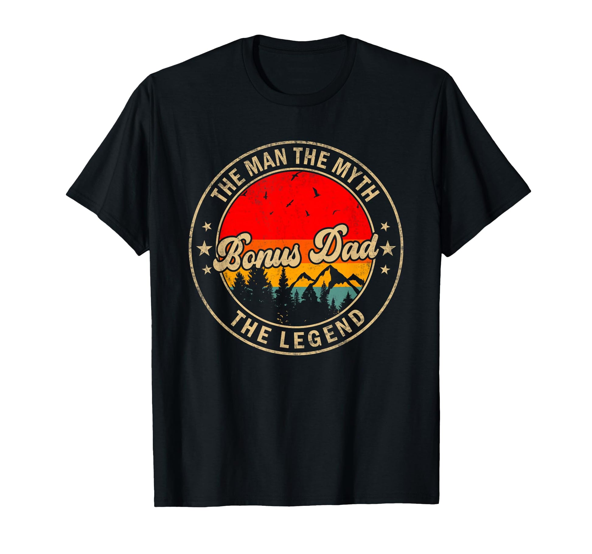 Bonus Dad Myth Legend Funny Grandpa T-Shirt - Unique Graphic for Adults - T-Shirt, Sweatshirt, Hoodie