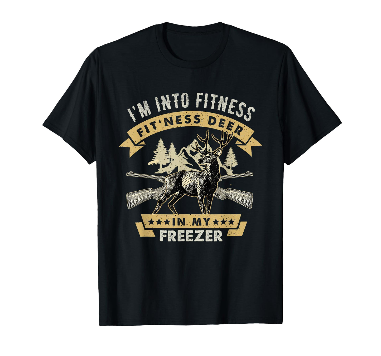 Im Into Fitness Fitness Deer My T-Shirt - Minimalist Print Men Women - T-Shirt, Sweatshirt, Hoodie