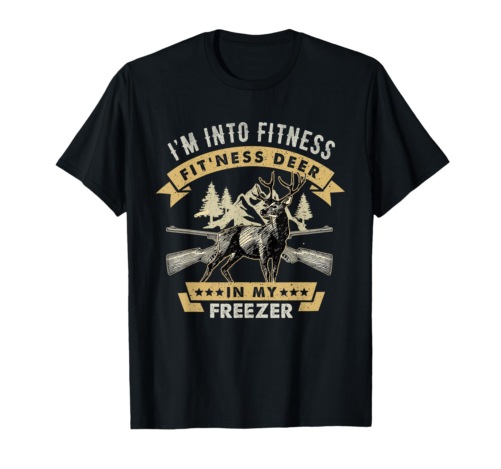 Im Into Fitness Fitness Deer My T-Shirt - Minimalist Print Men Women - T-Shirt, Sweatshirt, Hoodie