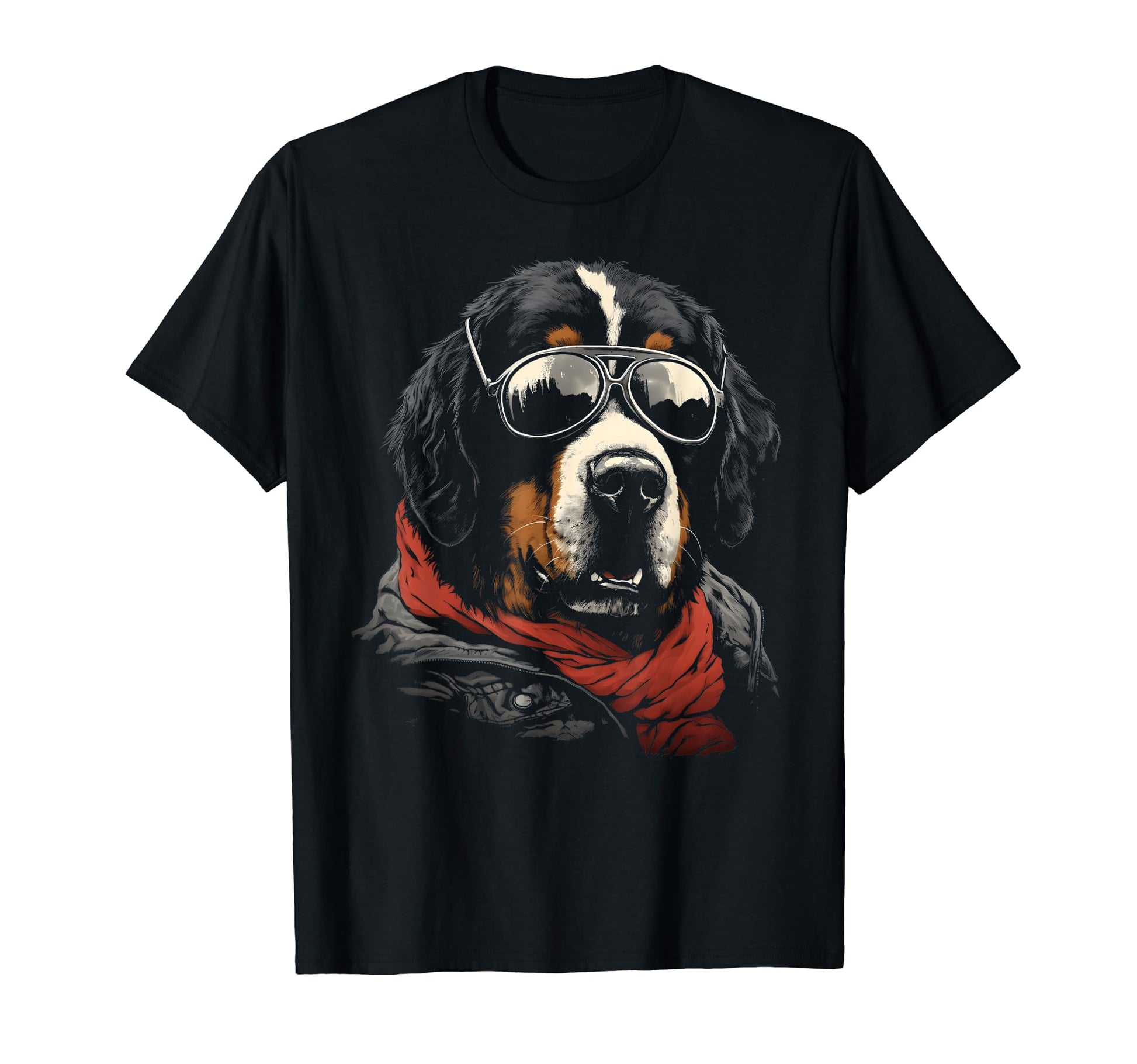 Motorcycle Dad Biker Bernese T-Shirt - Casual Everyday Wear for Adults - T-Shirt, Sweatshirt, Hoodie