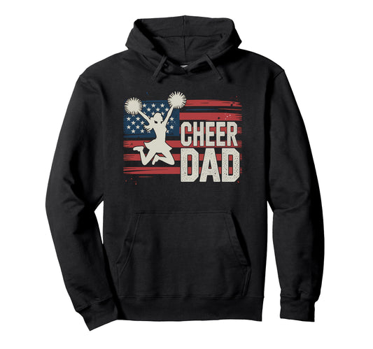 Cheer Dad Like Normal Dad But Cooler Hoodie - Streetwear Style Men Women - T-Shirt, Sweatshirt, Hoodie