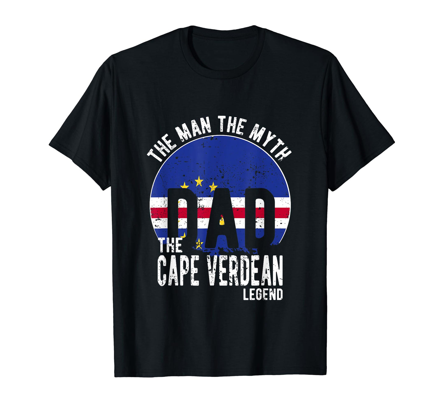 Myth Cape Verdean Legend Dad Cape T-Shirt - Minimalist Print for Adults - T-Shirt, Sweatshirt, Hoodie