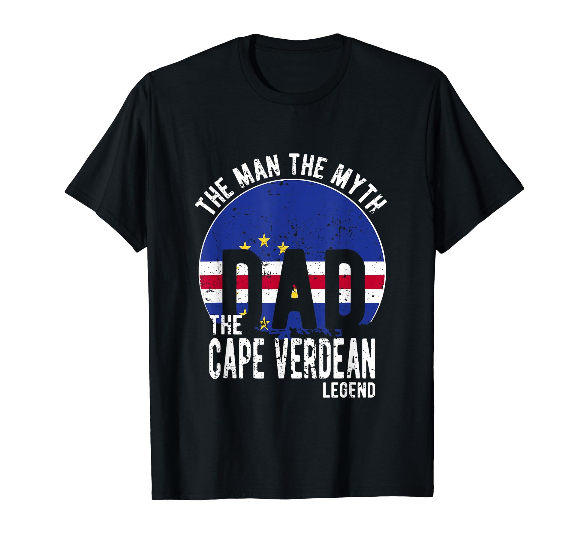 Myth Cape Verdean Legend Dad Cape T-Shirt - Minimalist Print for Adults - T-Shirt, Sweatshirt, Hoodie