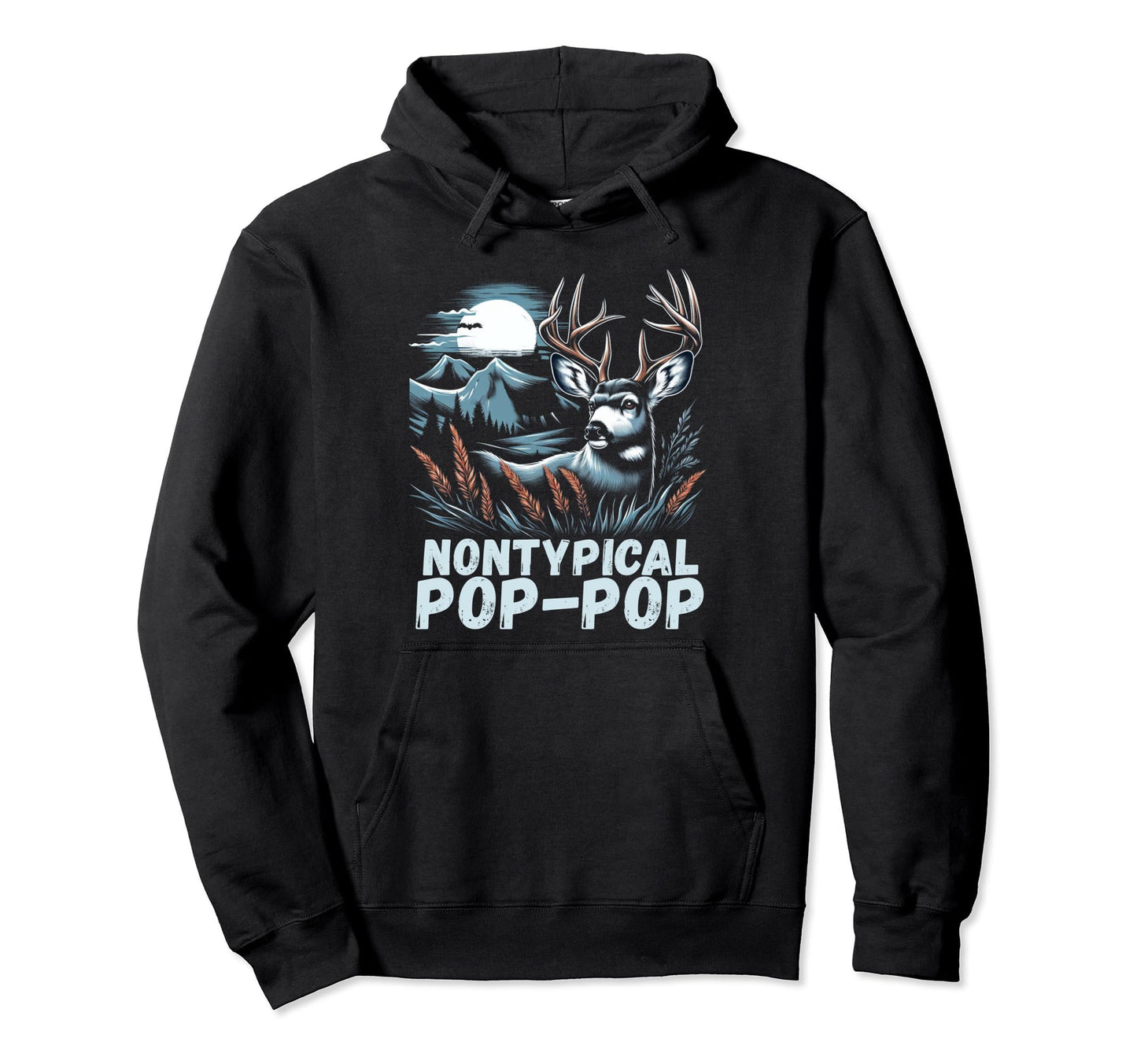 Fathers Day Mens Mule Deer Hunting Hoodie - Streetwear Style Unisex - T-Shirt, Sweatshirt, Hoodie