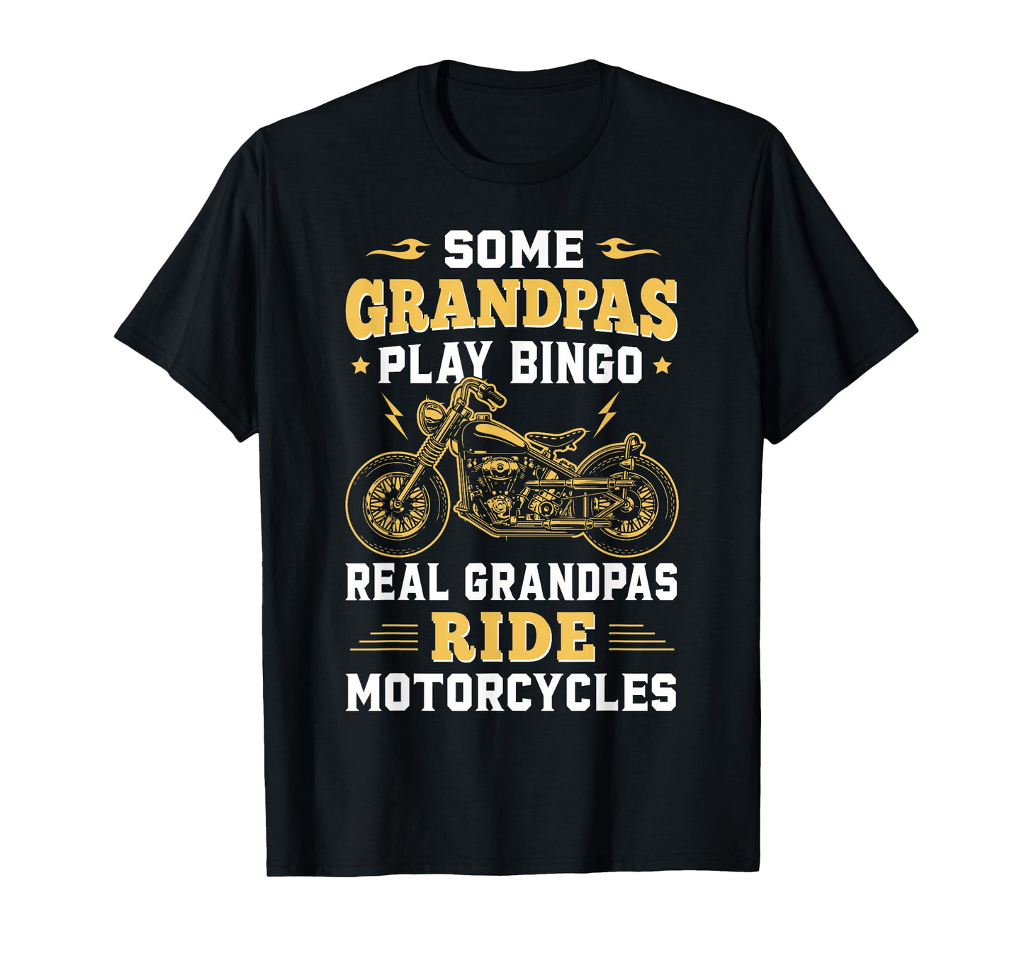 Some Grandpas Play Bingo Real Grandpas T-Shirt - Minimalist Print Unisex - T-Shirt, Sweatshirt, Hoodie