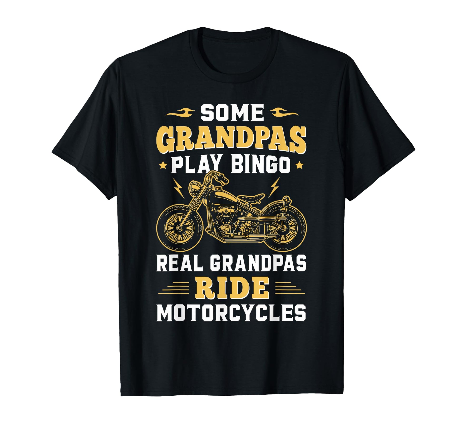 Some Grandpas Play Bingo Real Grandpas T-Shirt - Minimalist Print Unisex - T-Shirt, Sweatshirt, Hoodie