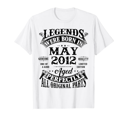 14Th Birthday Gift Legend Born May T-Shirt - Fun Novelty Design for Adults - T-Shirt, Sweatshirt, Hoodie