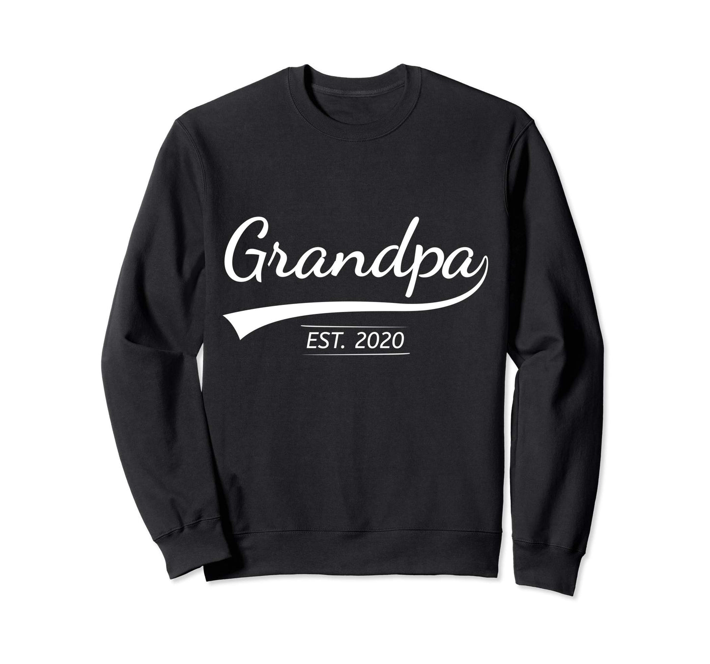 Grandpa Est 2020 New Grandfather Gift Sweatshirt - Unique Graphic Unisex - T-Shirt, Sweatshirt, Hoodie
