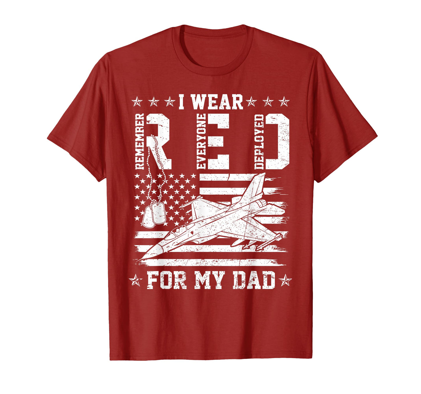Red Friday My Dad Air Force Family T-Shirt - Novelty Apparel Men Women - T-Shirt, Sweatshirt, Hoodie
