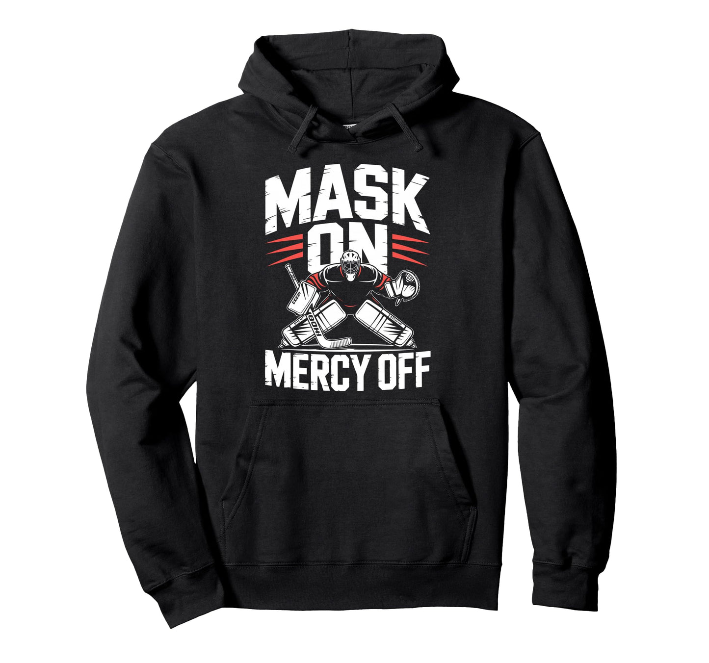 Ice Hockey Goalkeeper Mask Hockey Goalie Hoodie - Unique Graphic Unisex - T-Shirt, Sweatshirt, Hoodie