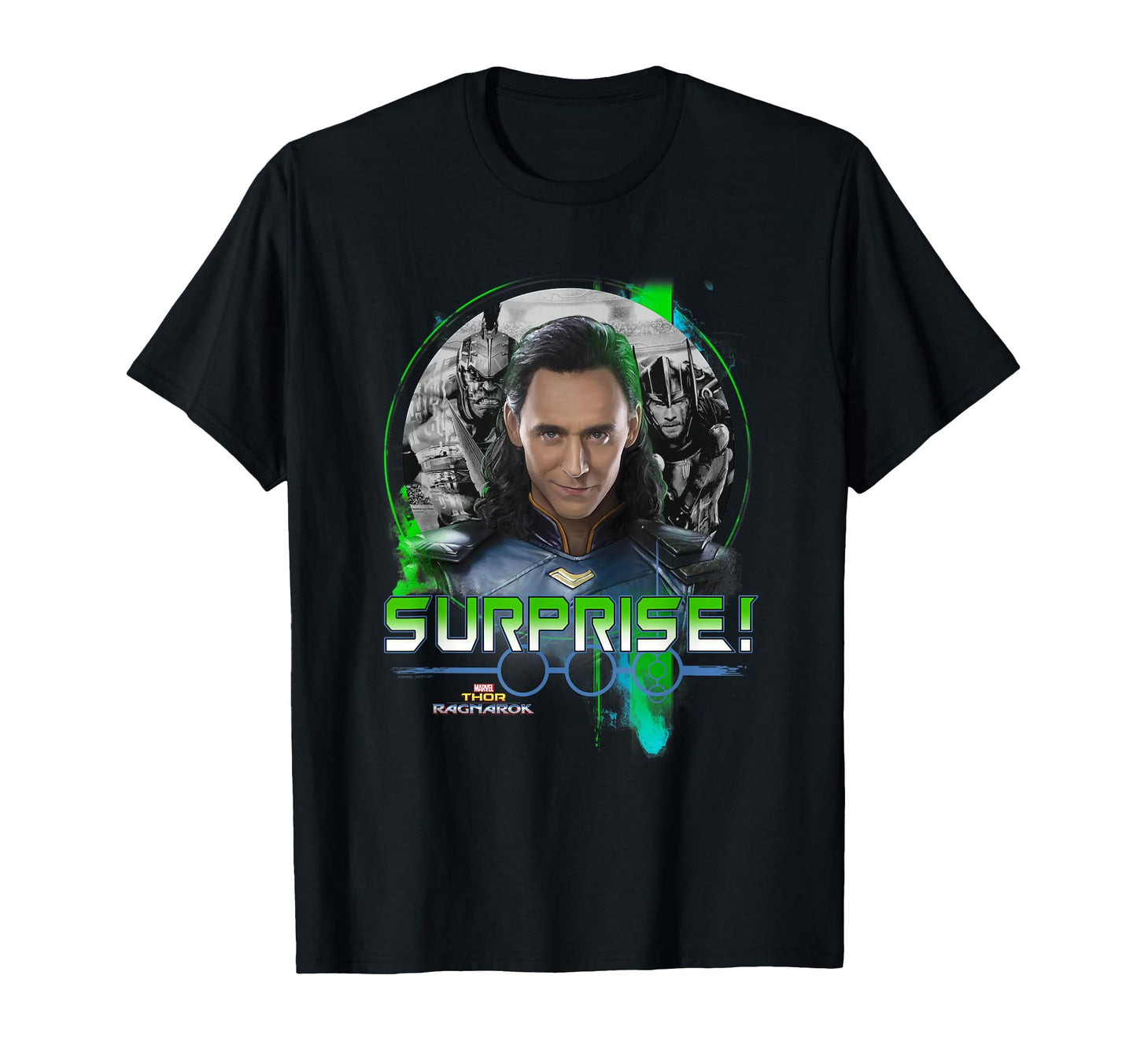 Marvel Thor Ragnarok Loki Surprise T-Shirt - Unique Graphic Men Women - T-Shirt, Sweatshirt, Hoodie