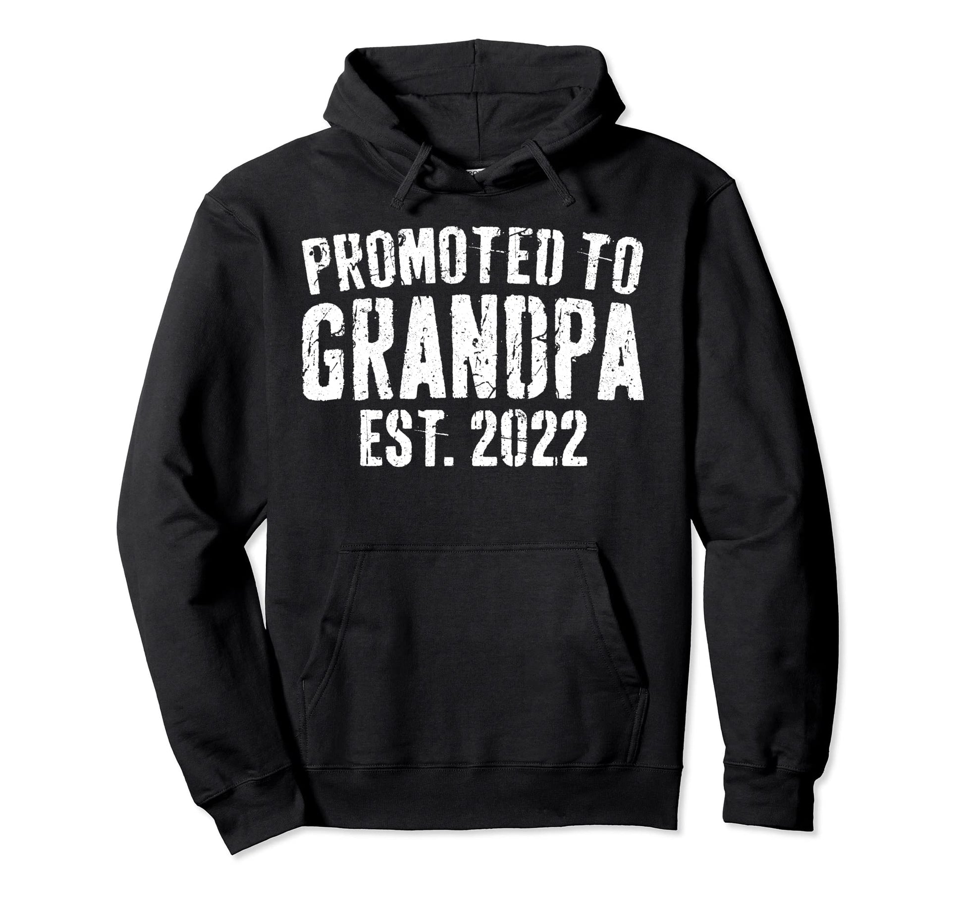 Promoted To Grandpa 2022 Soon To Be Papa Hoodie - Custom Art Print Unisex - T-Shirt, Sweatshirt, Hoodie