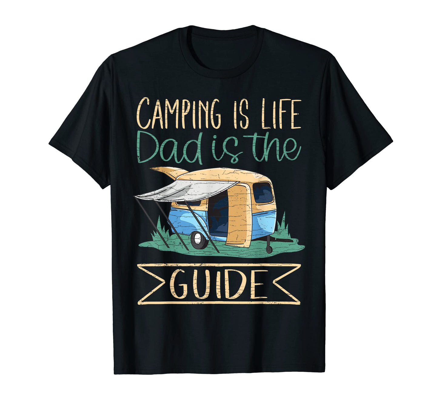 Mens Camping Dad Camp T-Shirt - Fun Novelty Design Unisex - T-Shirt, Sweatshirt, Hoodie