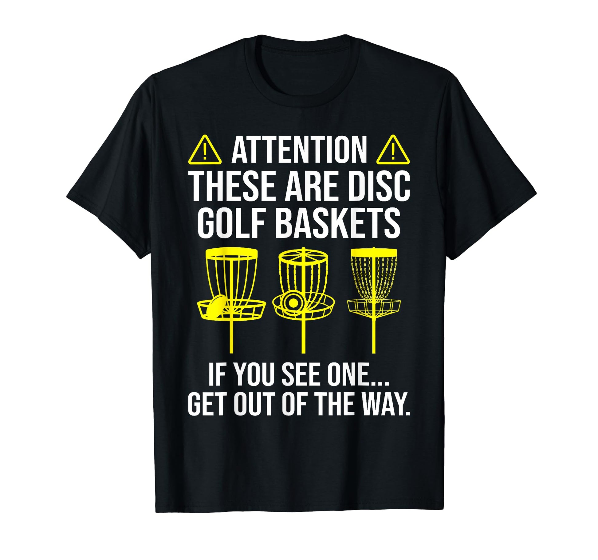 Disc Golf Baskets Funny Disc Golfing T-Shirt - Trendy Graphic Men Women - T-Shirt, Sweatshirt, Hoodie