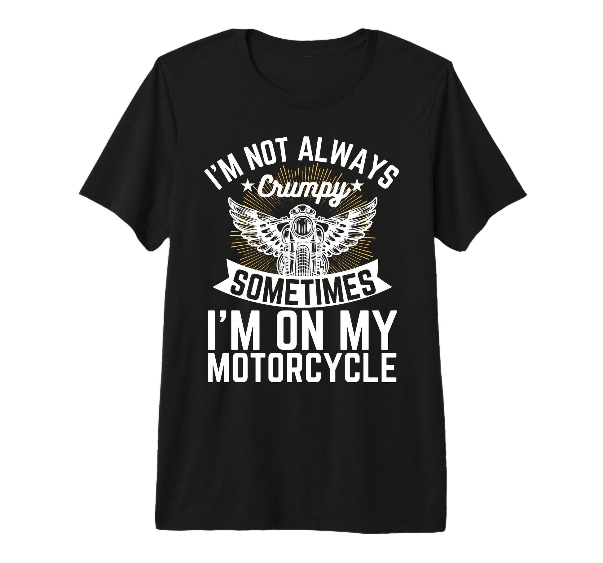 Motorcycle Rider Art Dad Motorcycle T-Shirt - Casual Everyday Wear Unisex - T-Shirt, Sweatshirt, Hoodie