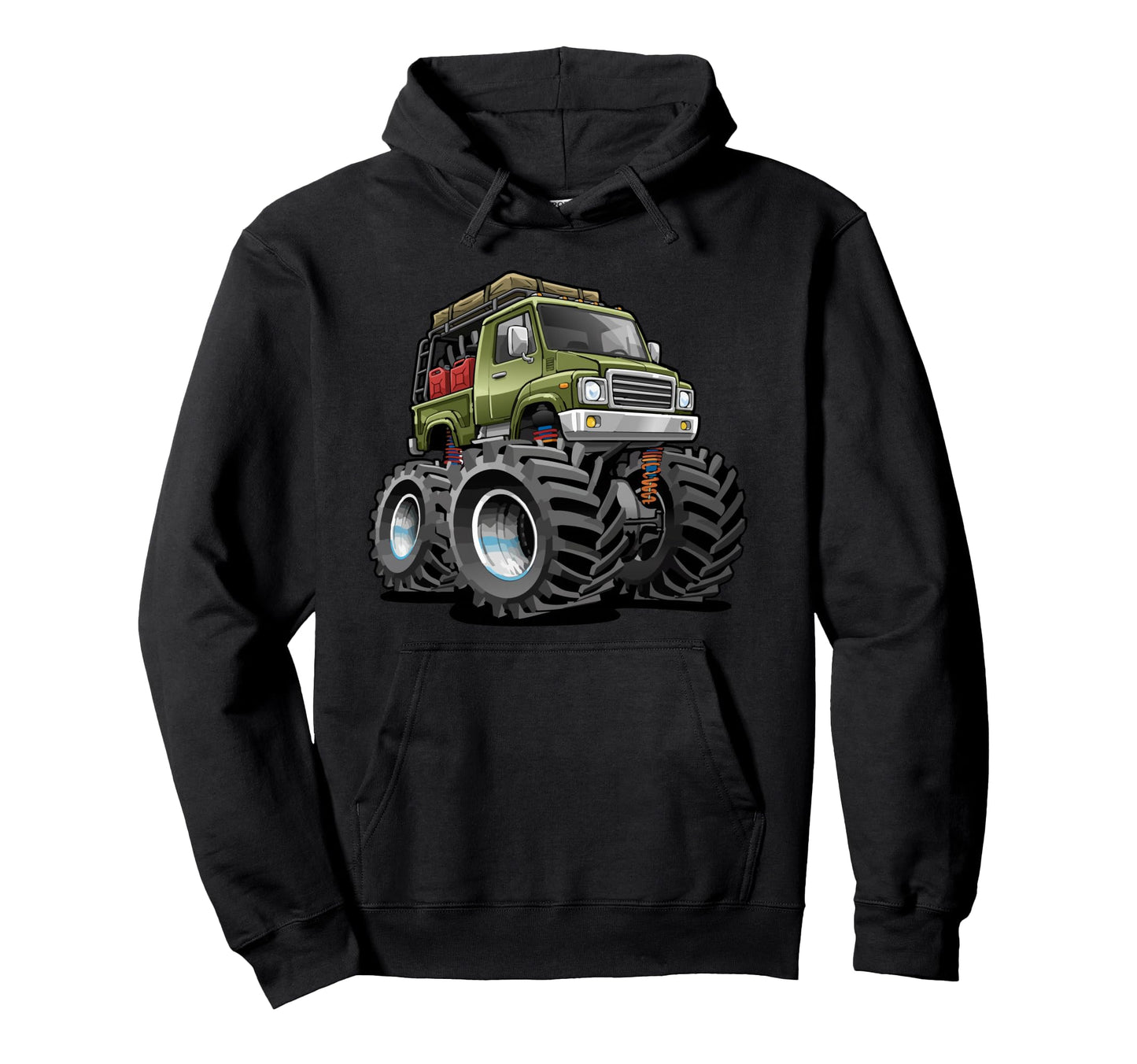 4X4 Offroad Overlanding Rv Truck Hoodie - Fun Novelty Design Men Women - T-Shirt, Sweatshirt, Hoodie