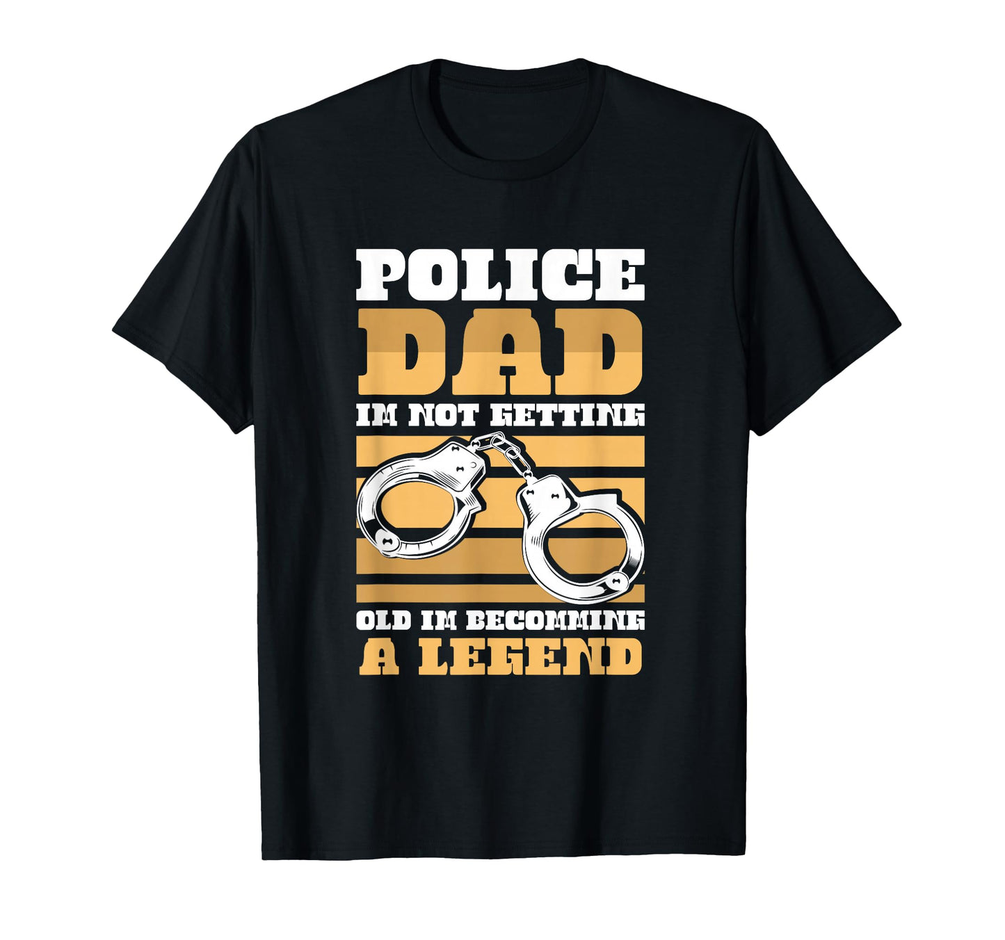 Thin Blue Line Police Dad Im Not Getting T-Shirt - Minimalist Print Unisex - T-Shirt, Sweatshirt, Hoodie
