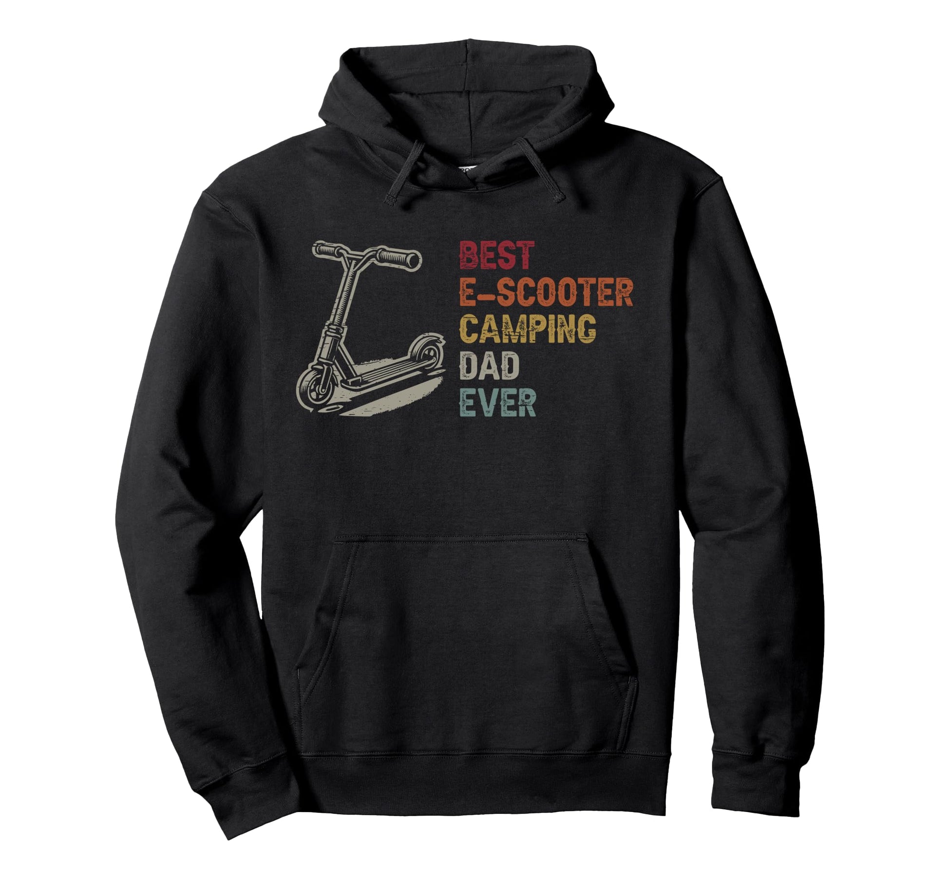 Best E Scooter Camping Dad Ever Hoodie - Aesthetic Graphic Unisex - T-Shirt, Sweatshirt, Hoodie