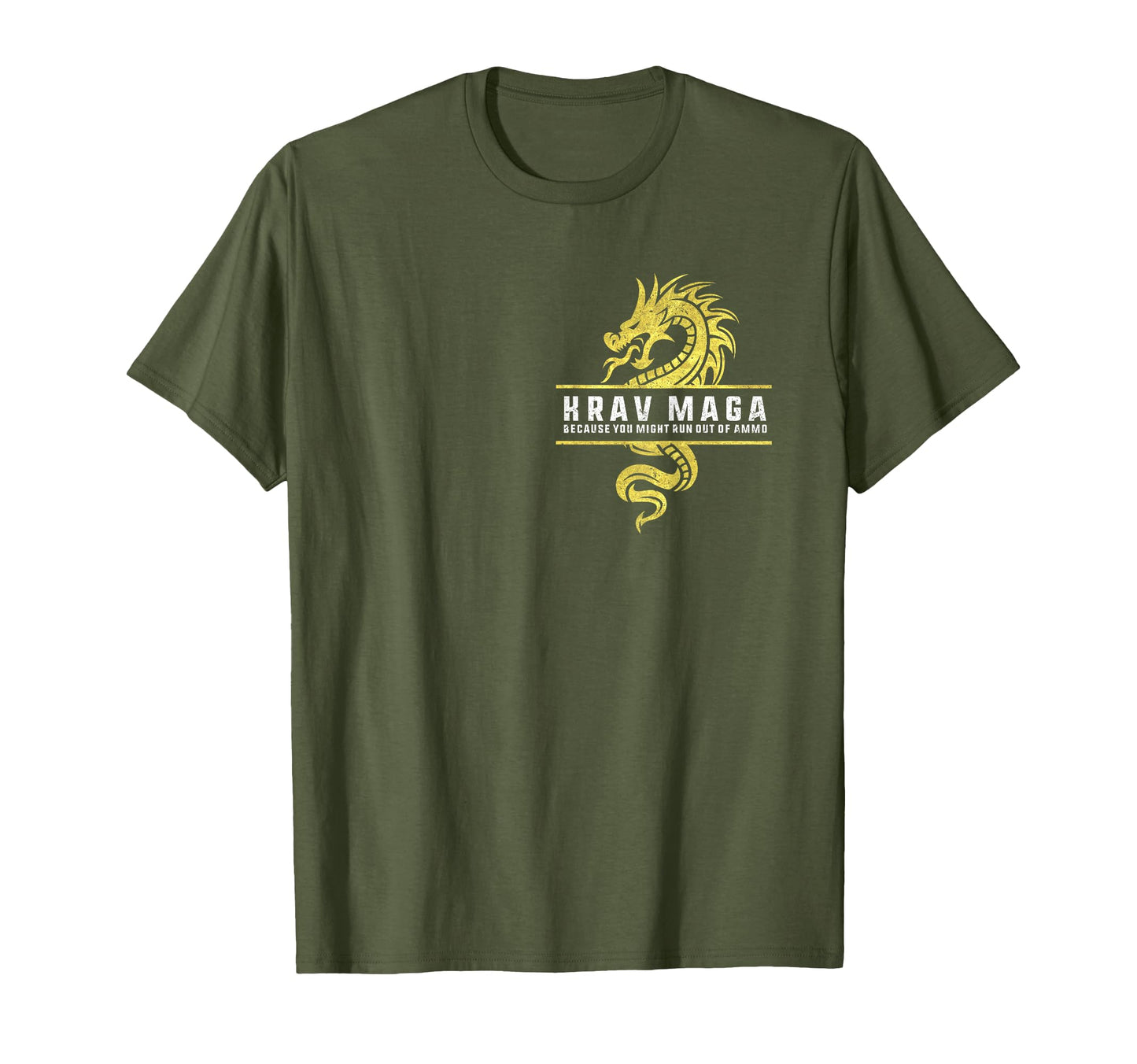 Krav Maga Dragon Logo You Might T-Shirt - Casual Everyday Wear Men Women - T-Shirt, Sweatshirt, Hoodie