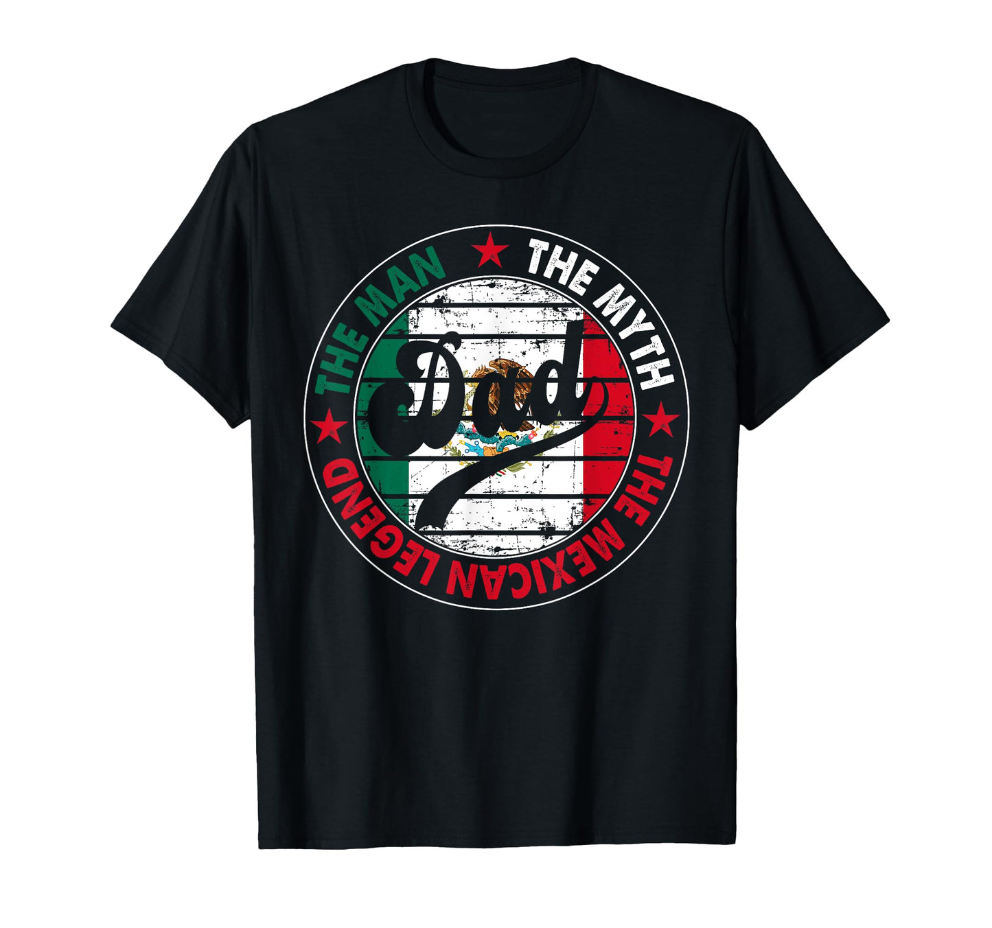 Myth Mexican Legend Dad T-Shirt - Minimalist Print for Adults - T-Shirt, Sweatshirt, Hoodie