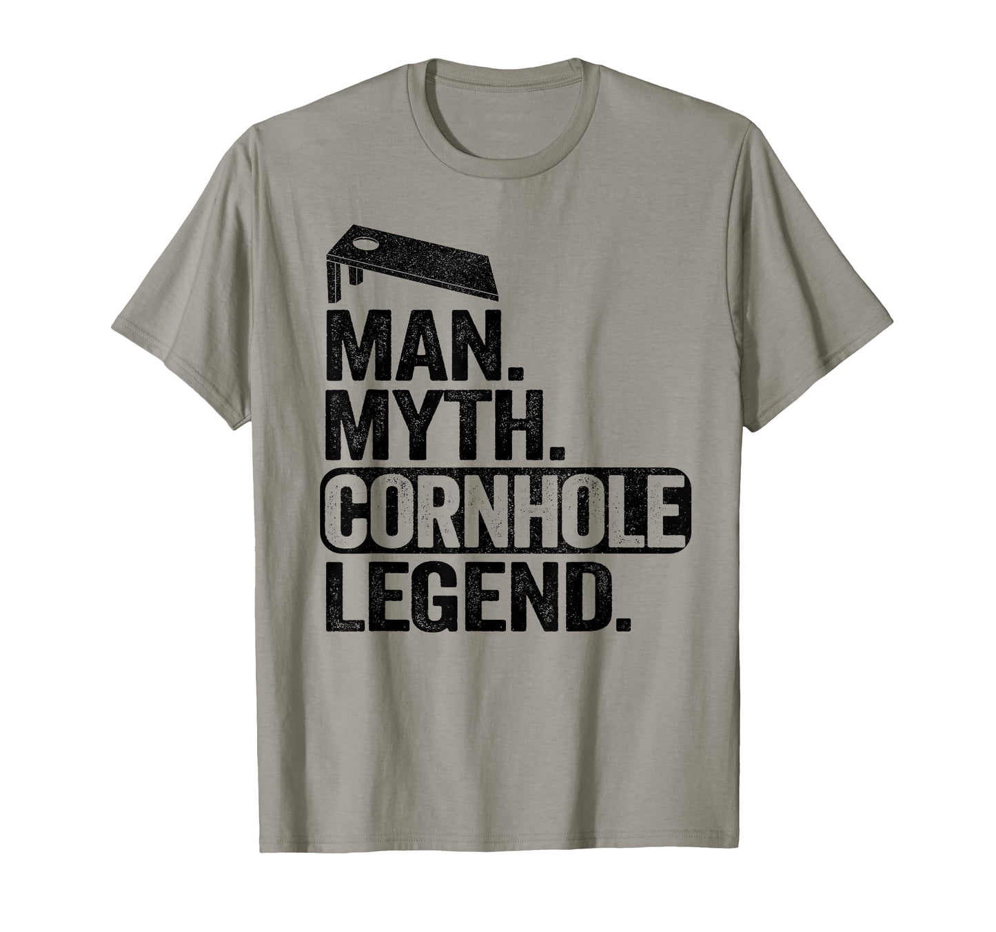 Myth Cornhole Legend Daddy Corn Hole T-Shirt - Custom Art Print Men Women - T-Shirt, Sweatshirt, Hoodie