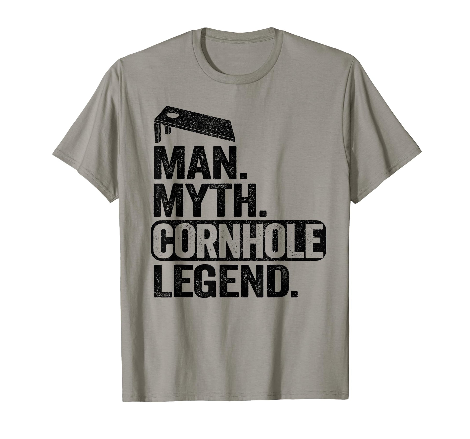 Myth Cornhole Legend Daddy Corn Hole T-Shirt - Custom Art Print Men Women - T-Shirt, Sweatshirt, Hoodie