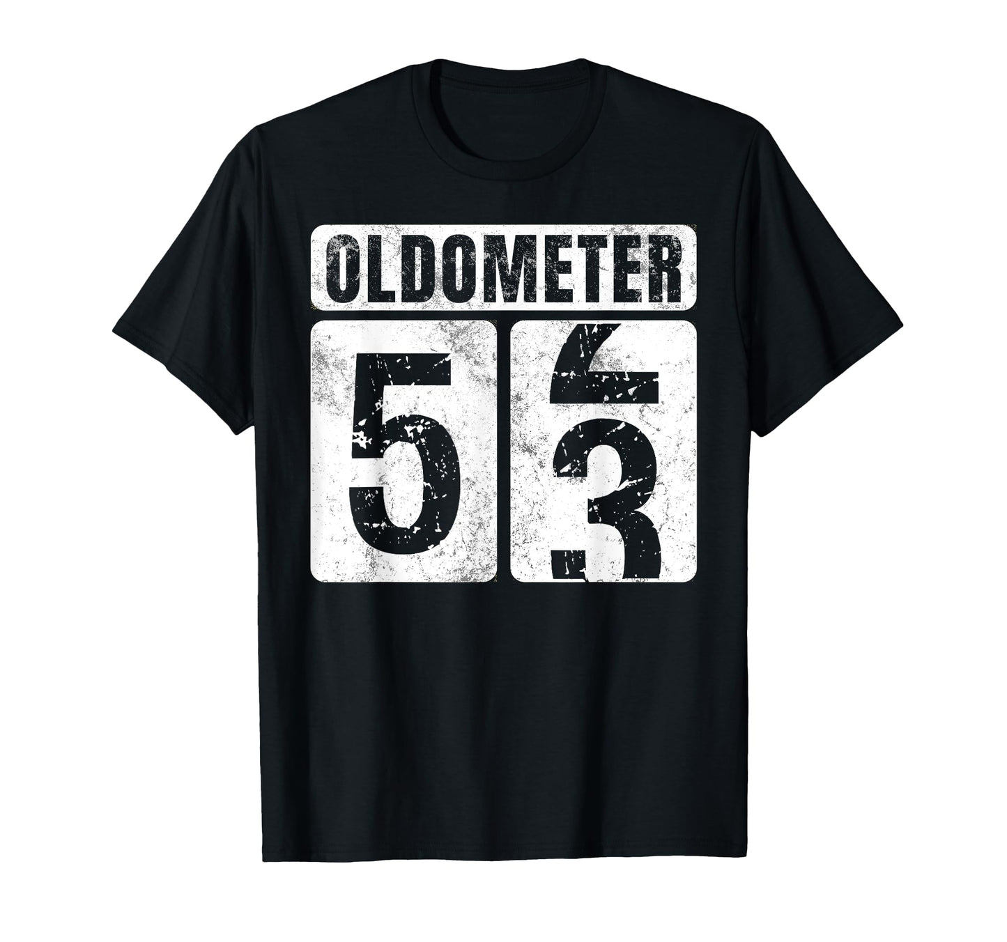 Oldometer 53 Funny 53Rd Birthday Gift T-Shirt - Streetwear Style for Adults - T-Shirt, Sweatshirt, Hoodie