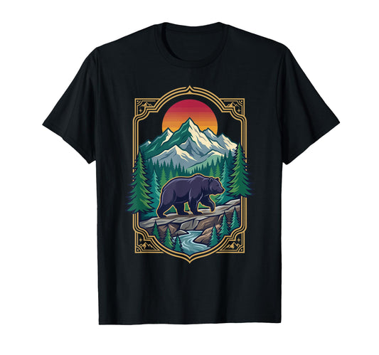 Bear Mountain Wilderness Hiking Nature T-Shirt - Streetwear Style Unisex - T-Shirt, Sweatshirt, Hoodie