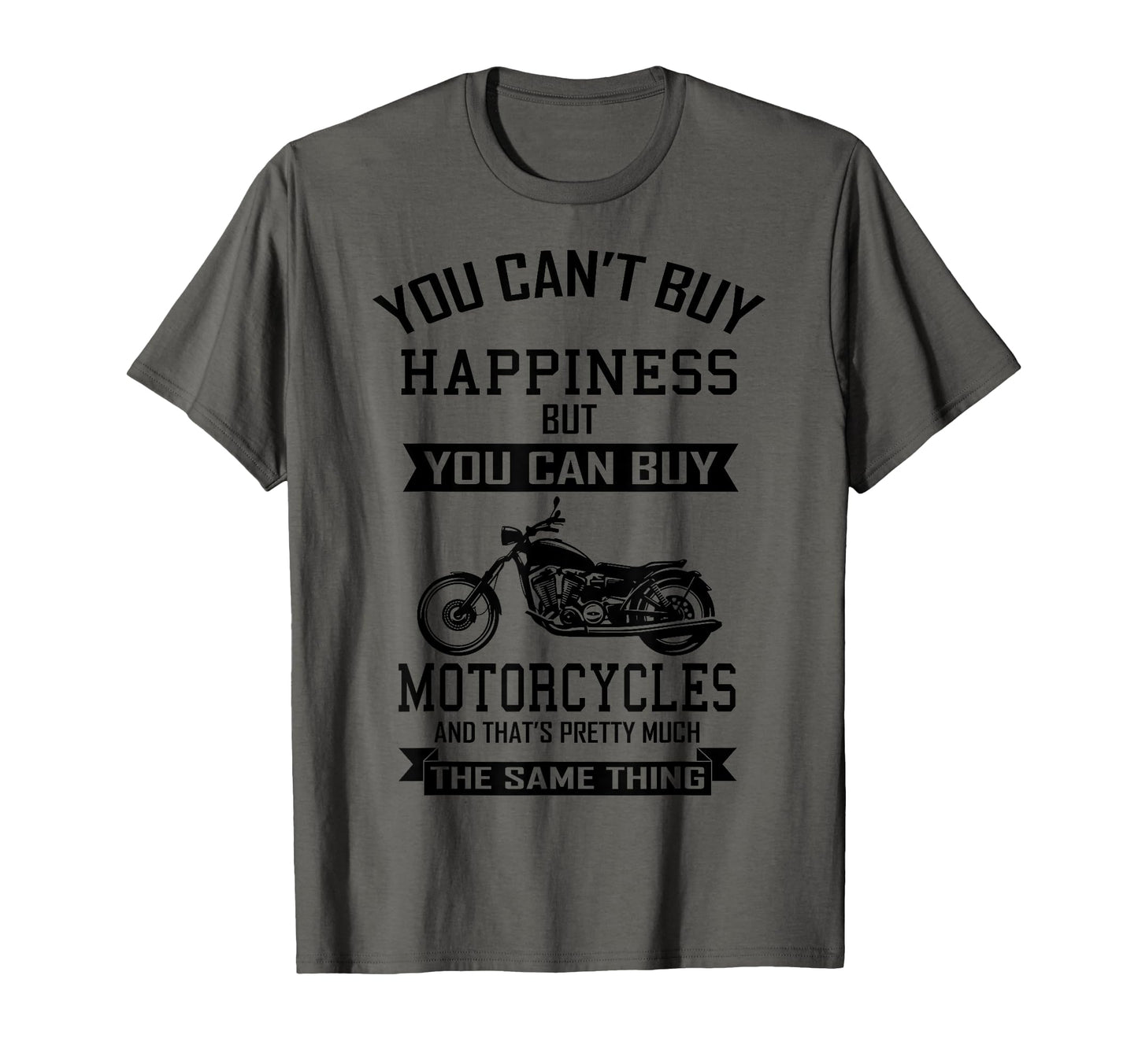 You Cant Buy Happieness Funny T-Shirt - Novelty Apparel Men Women - T-Shirt, Sweatshirt, Hoodie