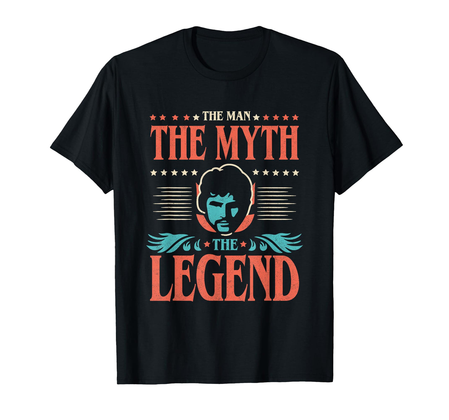 Mens Myth Legend Funny Dad Grandpa T-Shirt - Graphic Print Men Women - T-Shirt, Sweatshirt, Hoodie