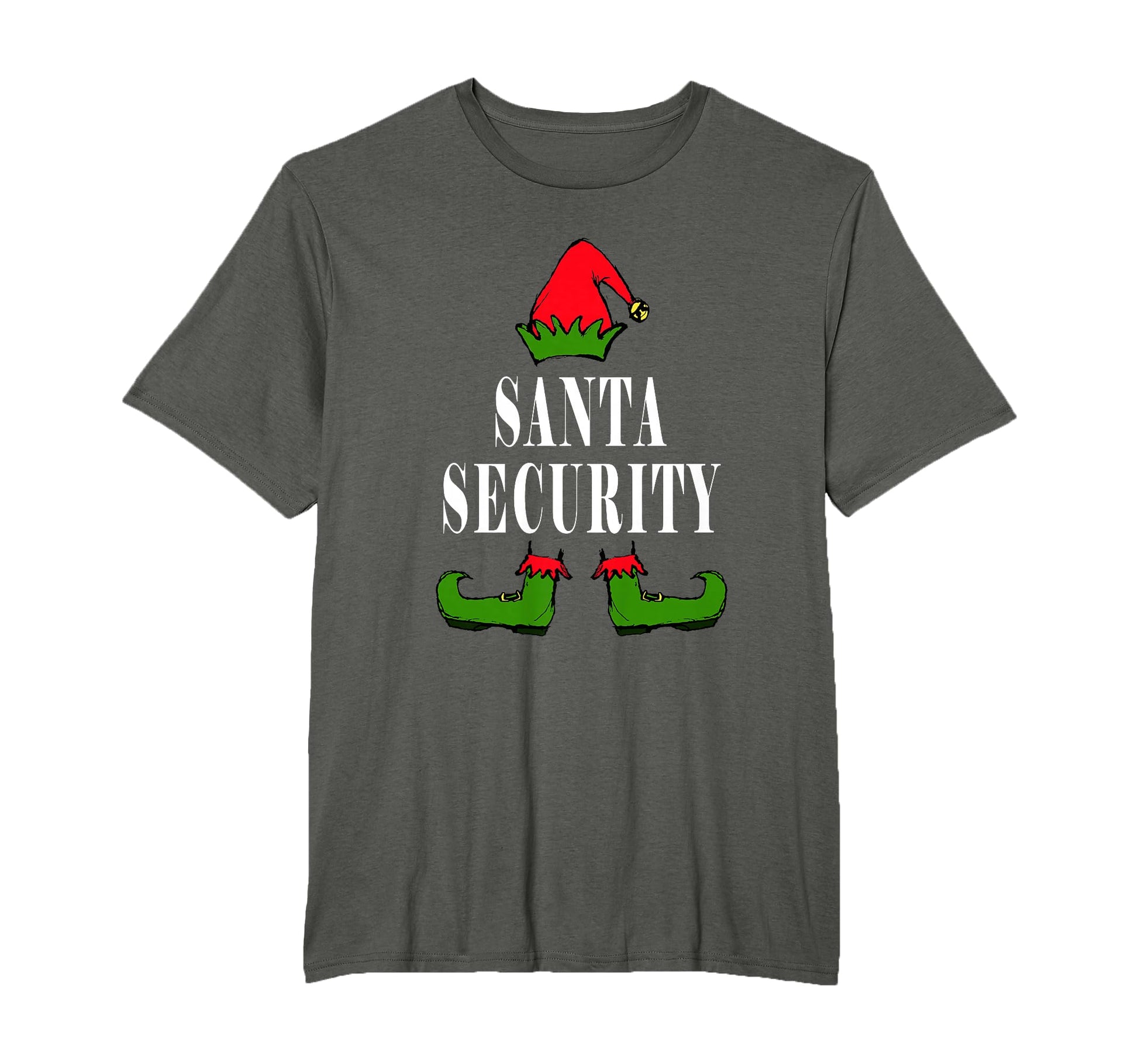 Santa Security Elf Funny T-Shirt - Aesthetic Graphic Men Women - T-Shirt, Sweatshirt, Hoodie